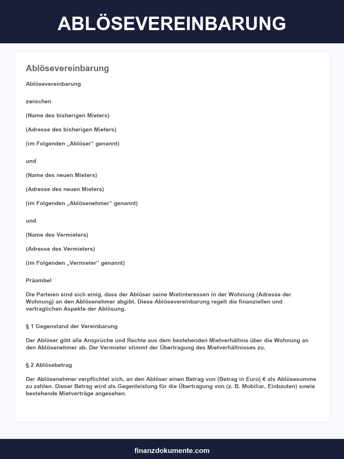 Abl severeinbarung Vorlage abl-severeinbarung-vorlage